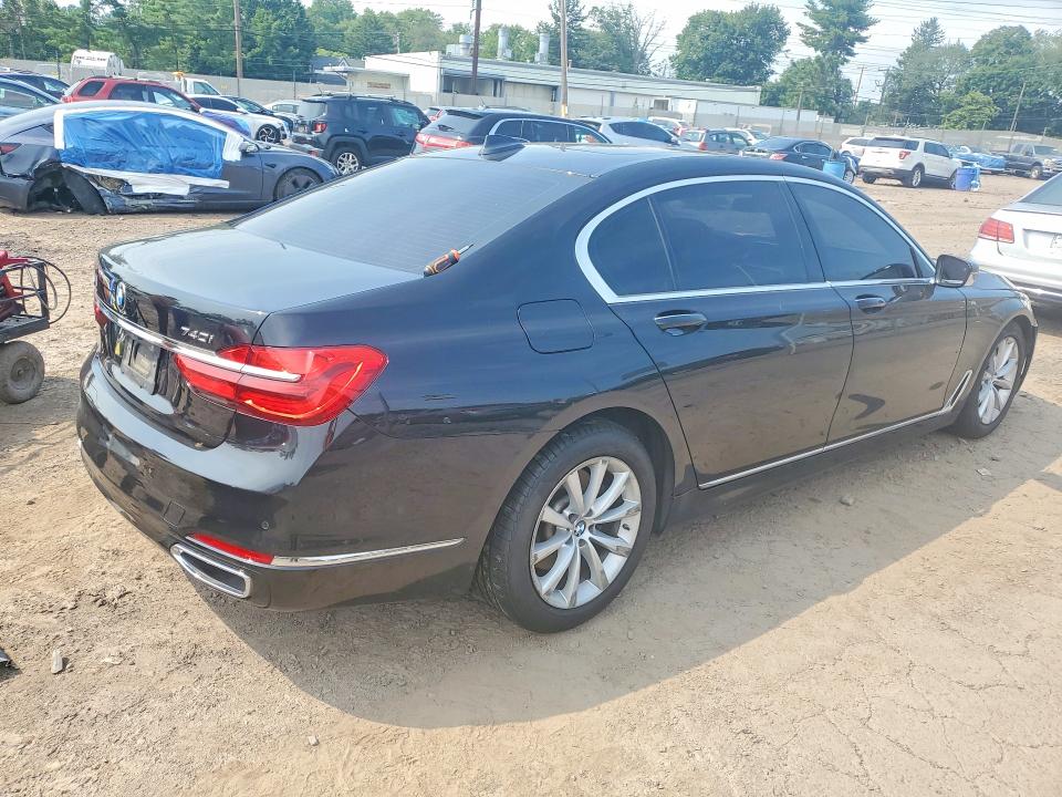 Photo 3 from auction – 2018 BMW 740 with VIN WBA7E4C54JGV23557