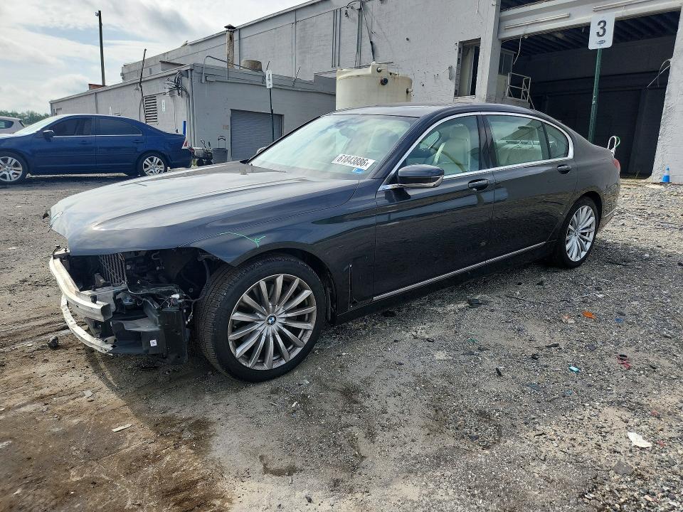 Снимка 1 от търг – 2021 BMW 740 с VIN WBA7T4C07MCF84488