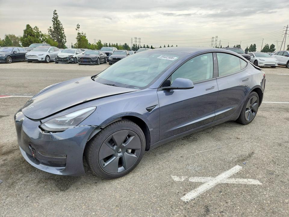 TESLA MODEL 3 2023 with VIN 5YJ3E1EA6PF683131 - Photo from auction