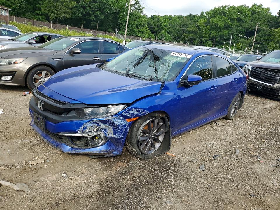 HONDA CIVIC 2020 with VIN 19XFC1F36LE209151 - Photo from auction