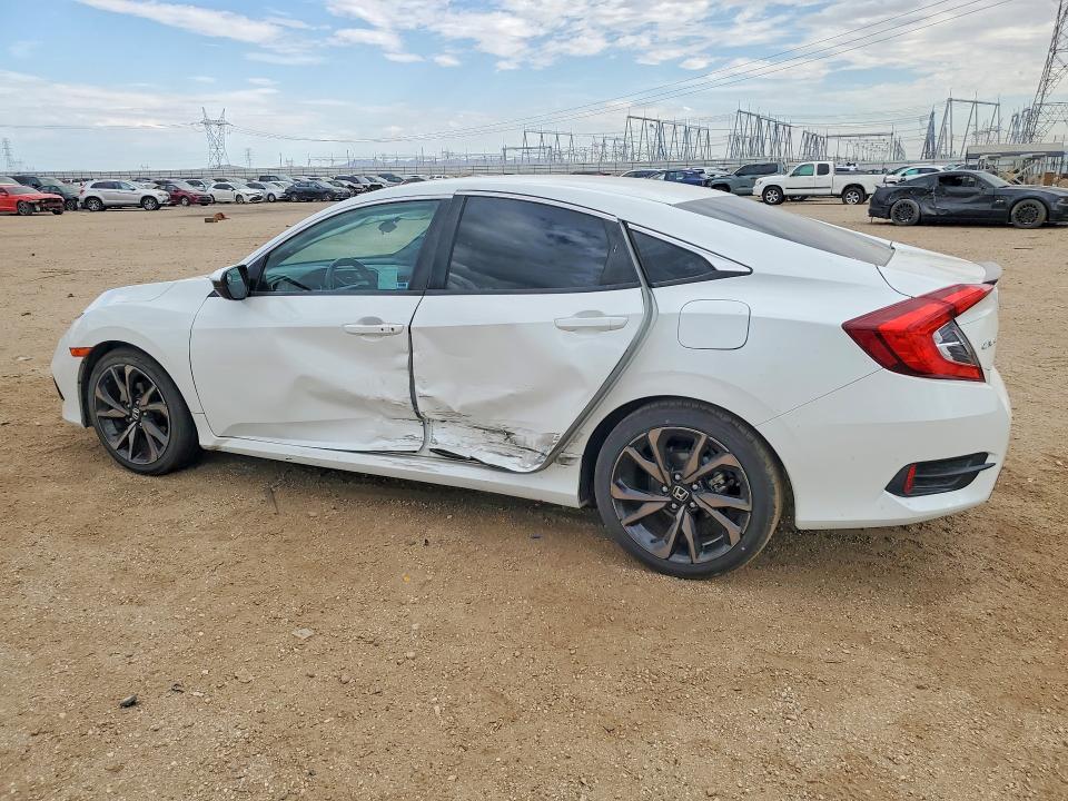 Photo 2 from auction – 2021 HONDA CIVIC with VIN 2HGFC2F84MH542344