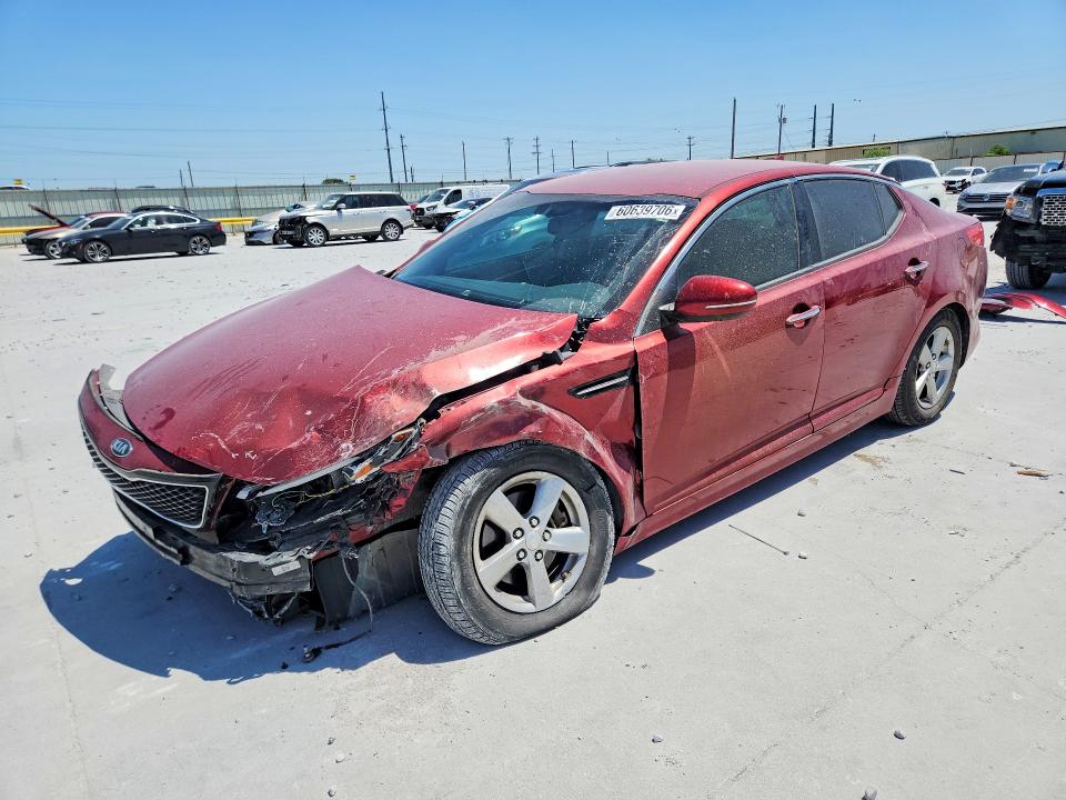 KIA OPTIMA 2015 with VIN 5XXGM4A72FG462492 - Photo from auction