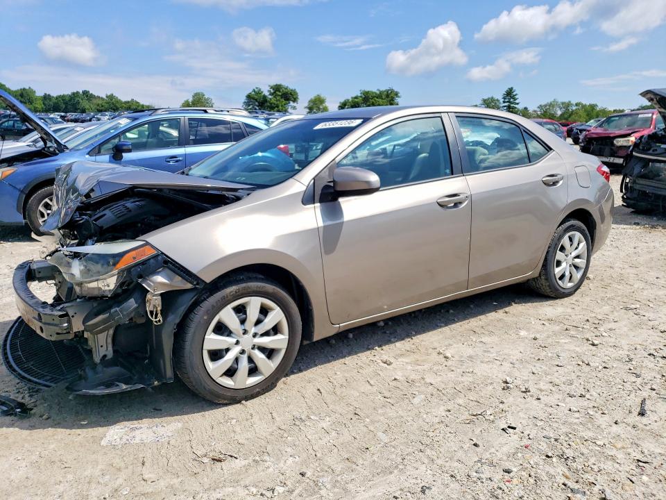 TOYOTA COROLLA 2016 with VIN 2T1BURHE6GC709405 - Photo from auction