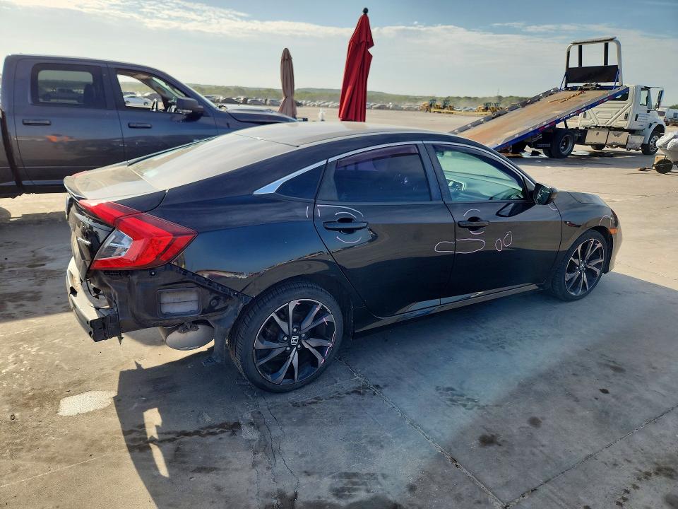 Photo 3 from auction – 2019 HONDA CIVIC with VIN 2HGFC2F89KH557483