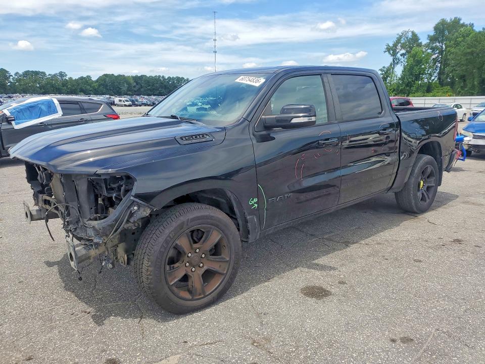 RAM 1500 2020 with VIN 1C6SRFFT4LN158360 - Photo from auction