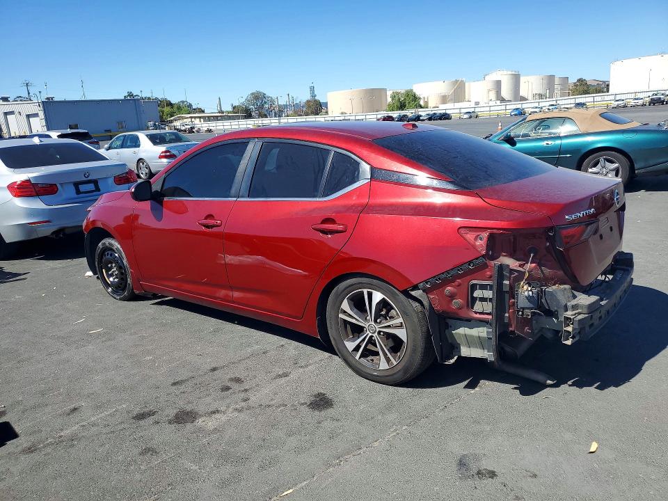 Photo 2 from auction – 2021 NISSAN SENTRA with VIN 3N1AB8CV6MY245288