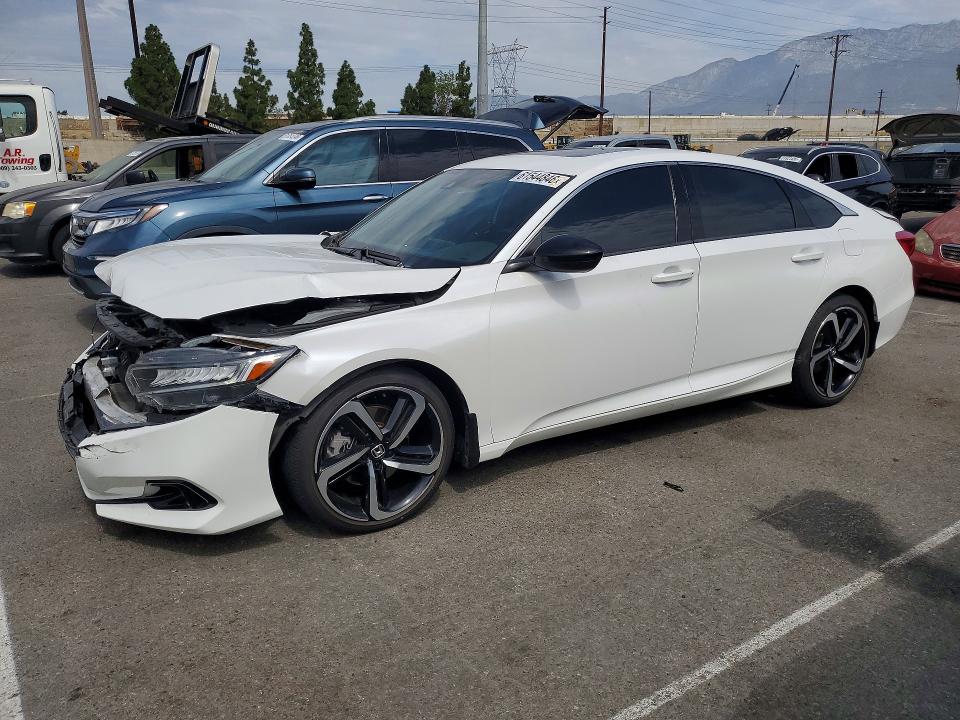 Photo 1 from auction – 2021 HONDA ACCORD with VIN 1HGCV2F32MA025835