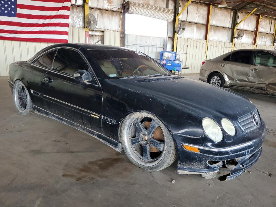 Photo 4 from auction – 2002 MERCEDES-BENZ CL with VIN WDBPJ75J62A022747
