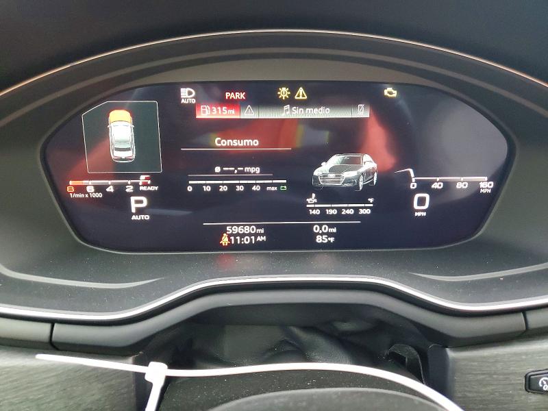 Photo 9 from auction – 2021 AUDI A4 with VIN WAUEAAF4XMA016304