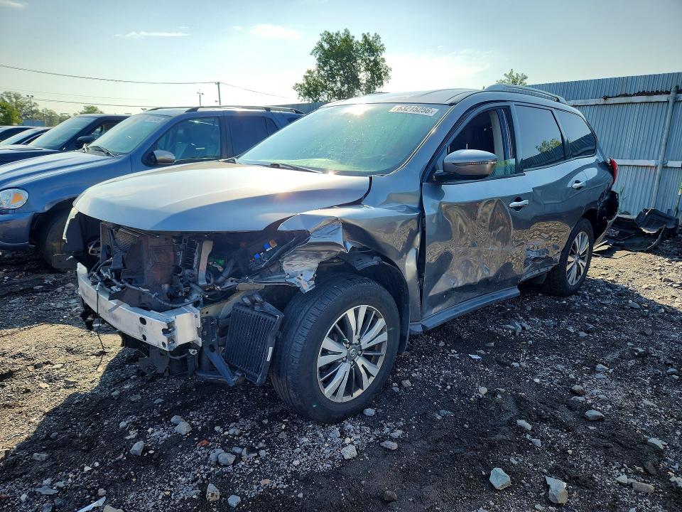 NISSAN PATHFINDER 2019 with VIN 5N1DR2MM7KC650599 - Photo from auction