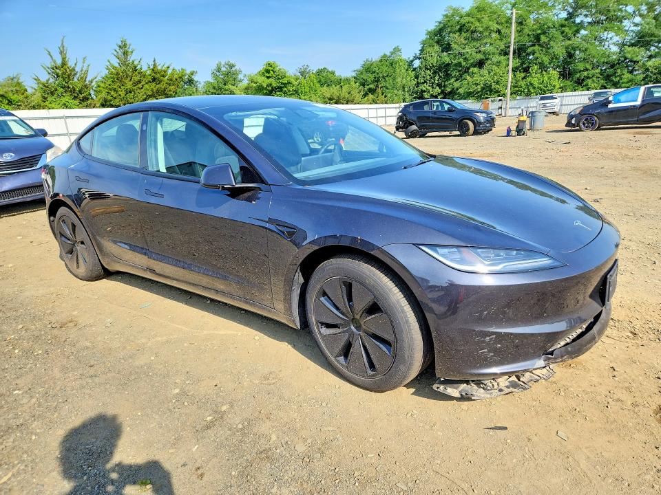 Photo 4 from auction – 2024 TESLA MODEL 3 with VIN 5YJ3E1EB5RF825187