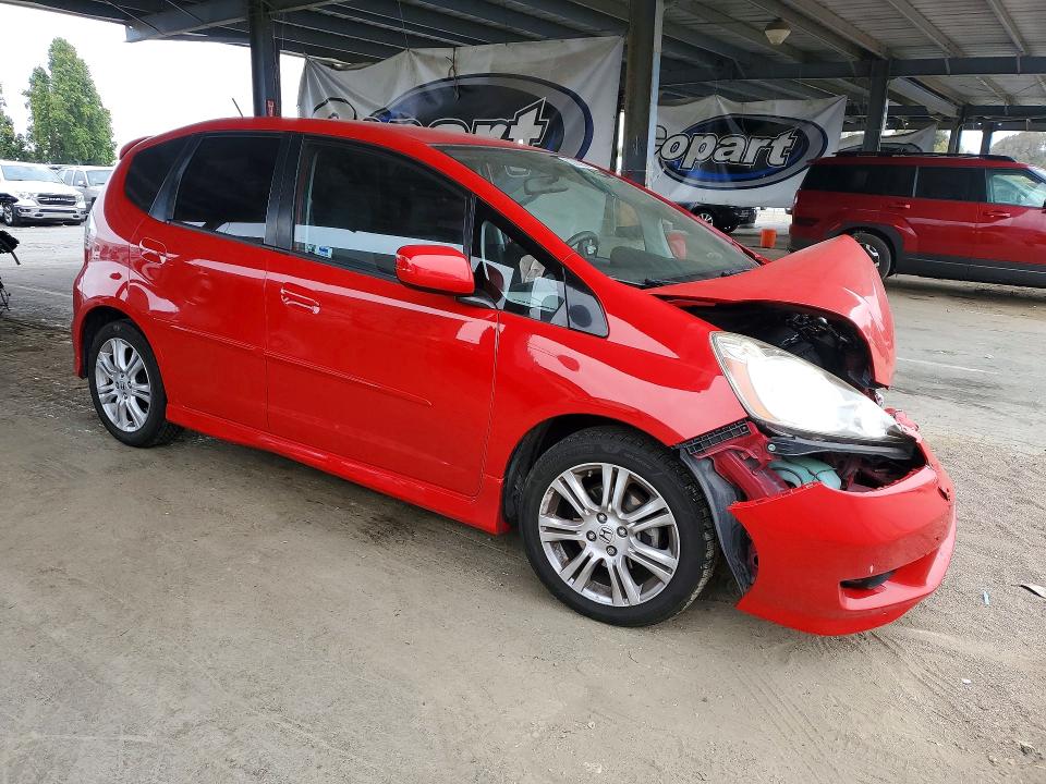 Photo 4 from auction – 2010 HONDA FIT with VIN JHMGE8H40AC002383
