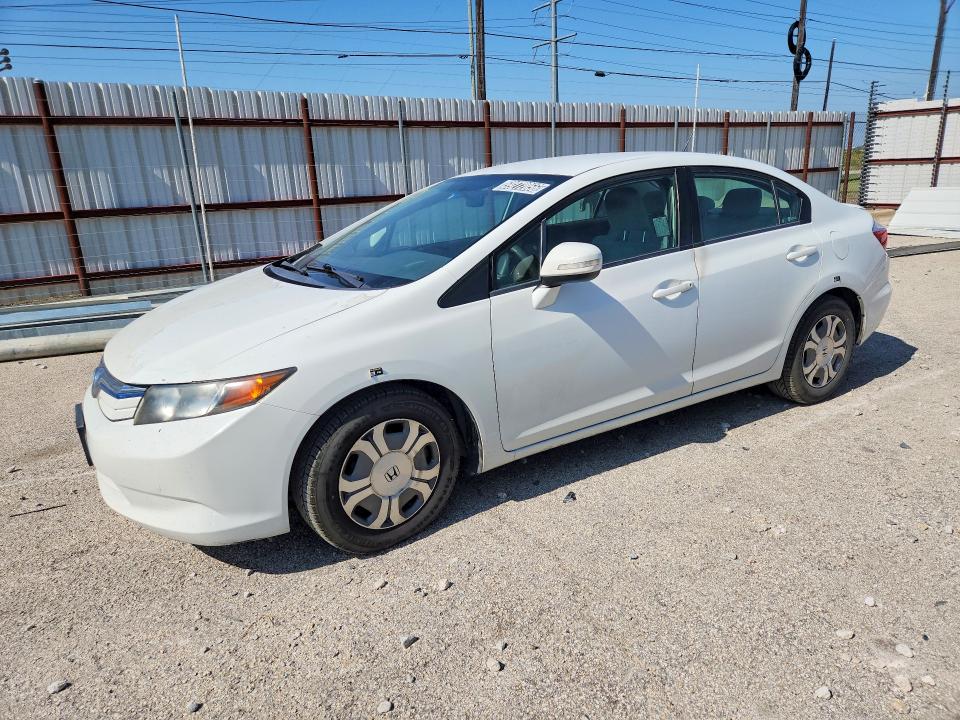 HONDA CIVIC 2012 with VIN JHMFB4F21CS000844 - Photo from auction