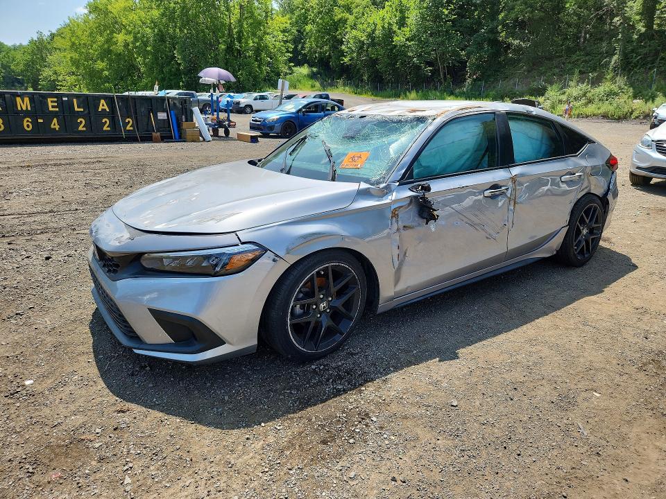 HONDA CIVIC 2022 with VIN 19XFL2H89NE015702 - Photo from auction