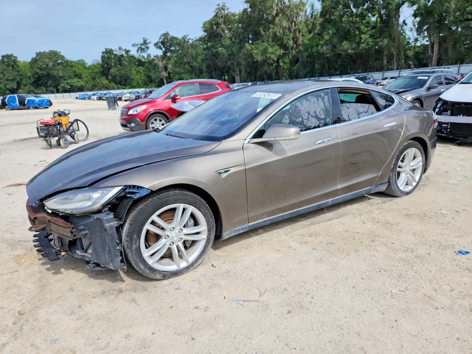 TESLA MODEL S 2015 with VIN 5YJSA1E23FF110220 - Photo from auction