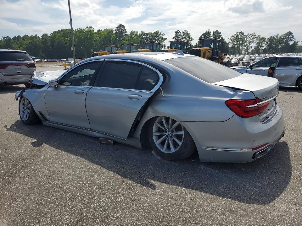 Photo 2 from auction – 2019 BMW 740 with VIN WBA7E4C50KGV28515