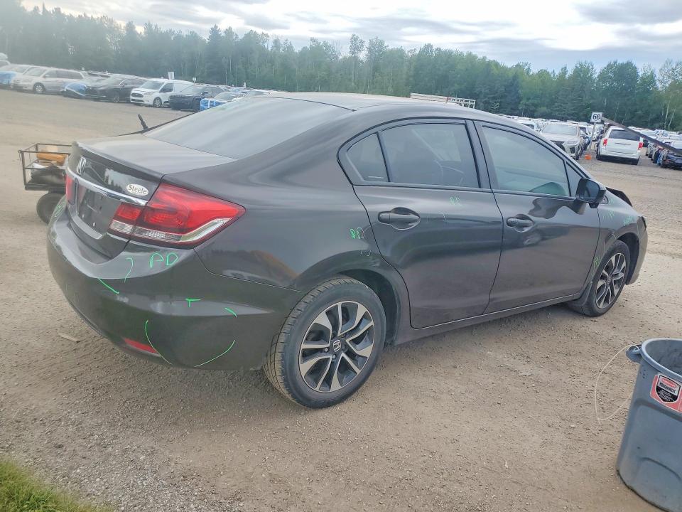 Photo 3 from auction – 2014 HONDA CIVIC with VIN 2HGFB2F51EH030180