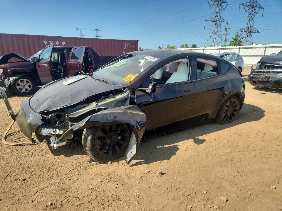 TESLA MODEL Y 2023 with VIN 7SAYGDEE3PF794422 - Photo from auction