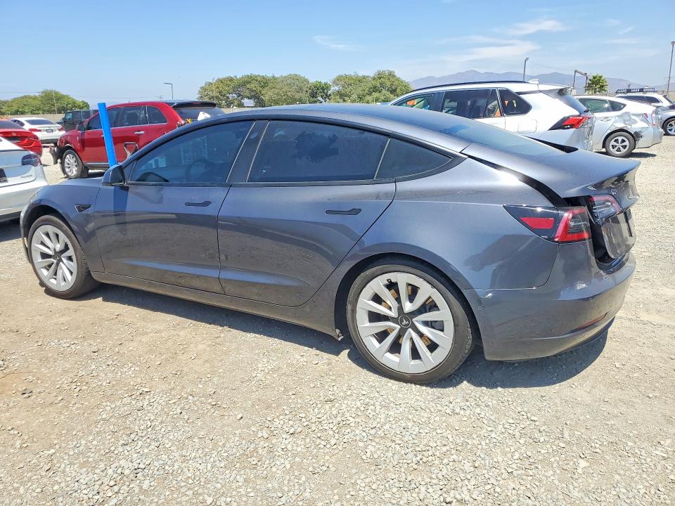 Photo 2 from auction – 2022 TESLA MODEL 3 with VIN 5YJ3E1EB3NF211507