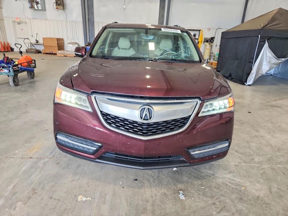 Photo 5 from auction – 2016 ACURA MDX with VIN 5FRYD4H23GB022380