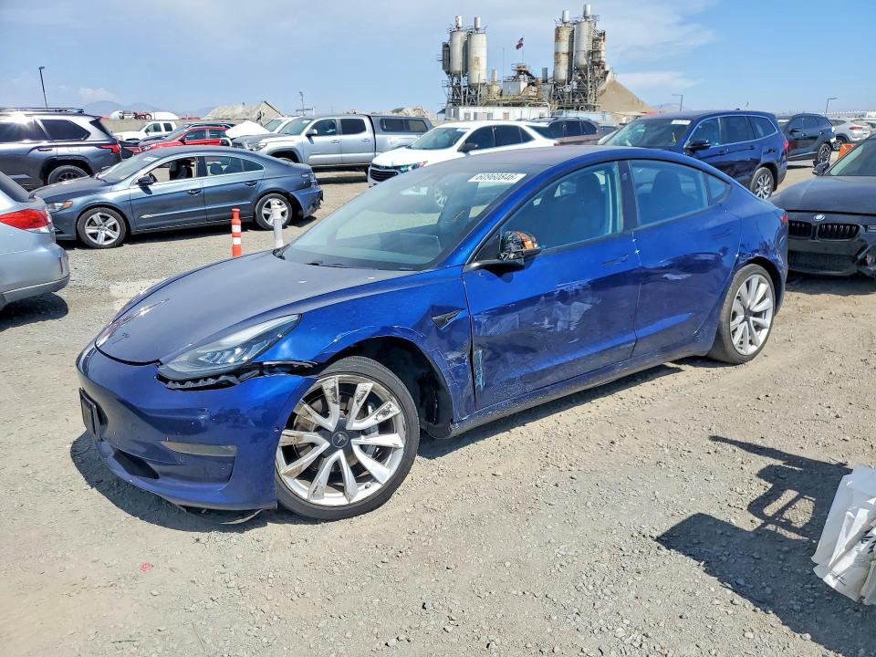TESLA MODEL 3 2018 with VIN 5YJ3E1EA6JF013666 - Photo from auction
