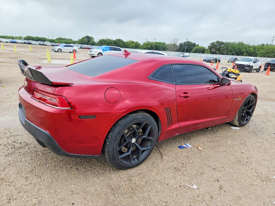 Photo 3 from auction – 2015 CHEVROLET CAMARO with VIN 2G1FH1EJ5F9136304