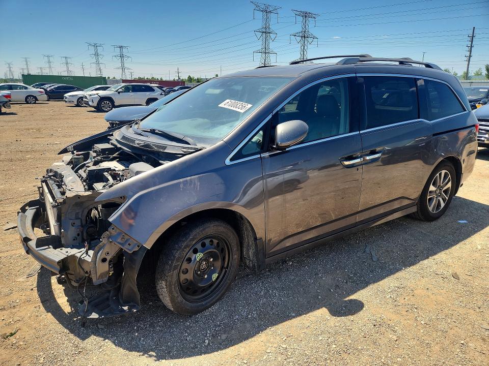 HONDA ODYSSEY 2014 with VIN 5FNRL5H93EB026292 - Photo from auction