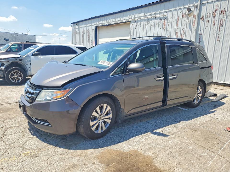 HONDA ODYSSEY 2015 with VIN 5FNRL5H66FB121775 - Photo from auction