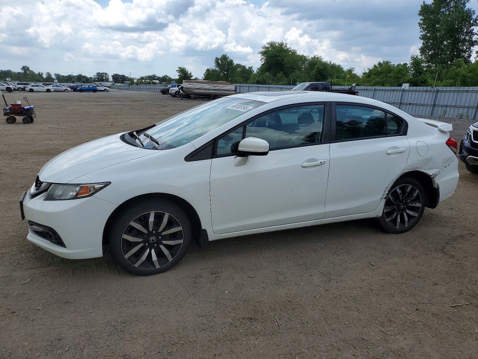 HONDA CIVIC 2014 with VIN 2HGFB2F76EH033027 - Photo from auction