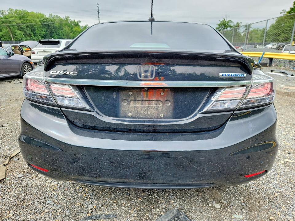Foto 6 de la subasta – 2013 HONDA CIVIC con VIN 19XFB4F26DE200527