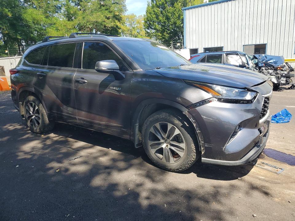 Photo 4 from auction – 2020 TOYOTA HIGHLANDER with VIN 5TDHBRCH3LS509004