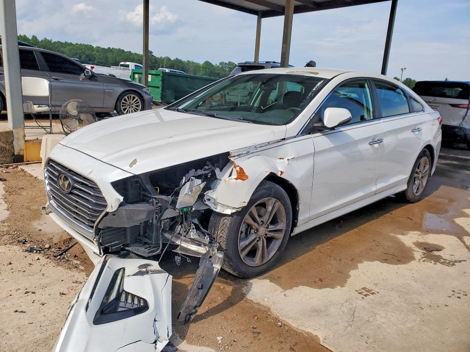 HYUNDAI SONATA 2018 with VIN 5NPE34AF4JH673255 - Photo from auction