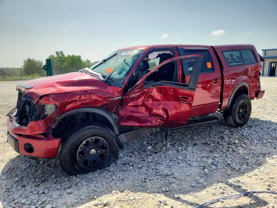 FORD F150 2014 with VIN 1FTFW1EF5EFC75427 - Photo from auction
