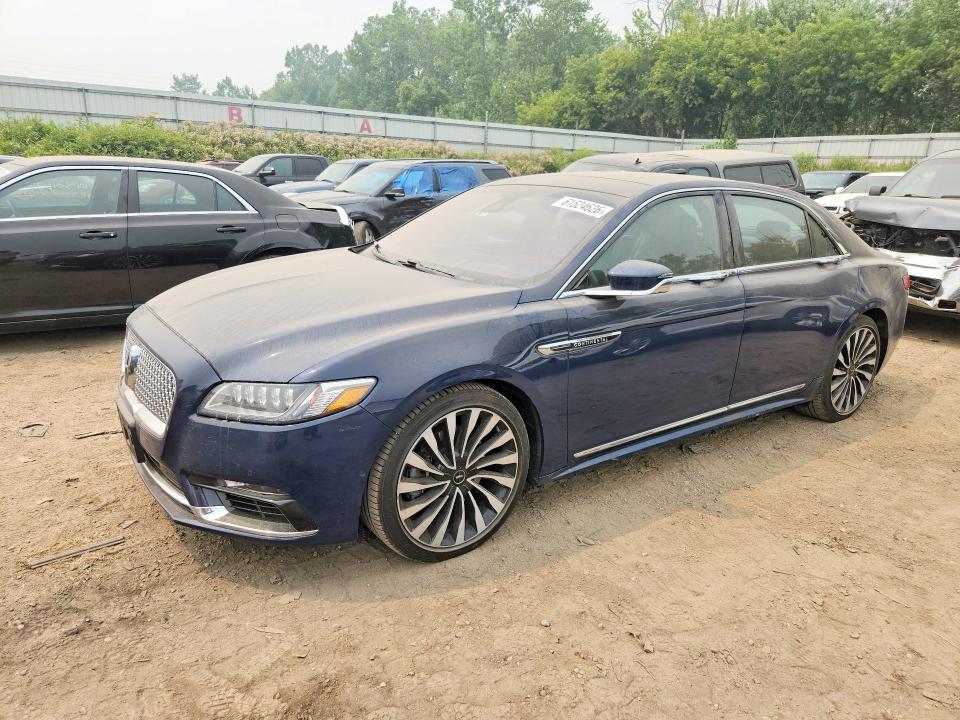 LINCOLN CONTINENTAL 2019 with VIN 1LN6L9BC0K5607448 - Photo from auction