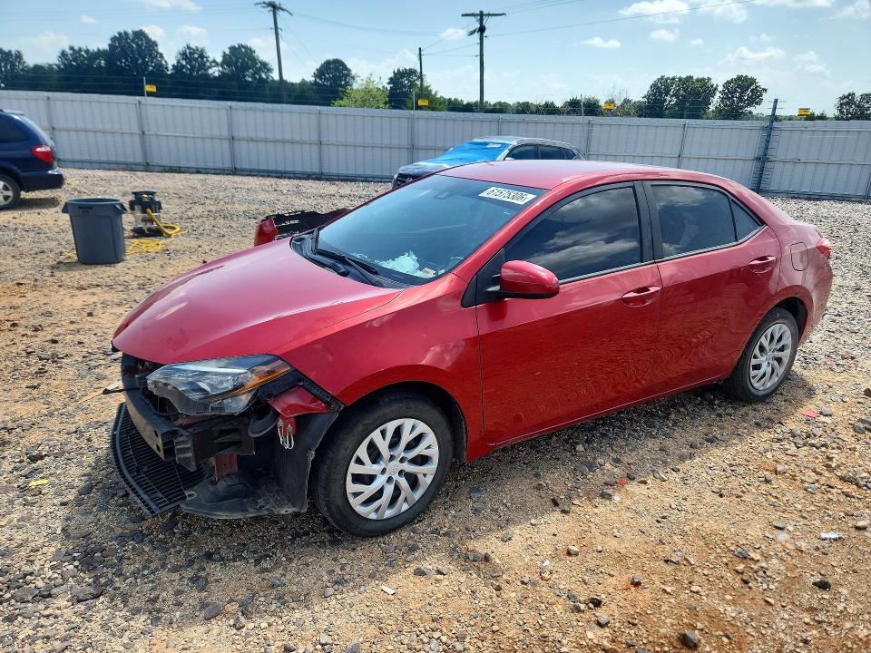 TOYOTA COROLLA 2018 with VIN 5YFBURHEXJP850792 - Photo from auction