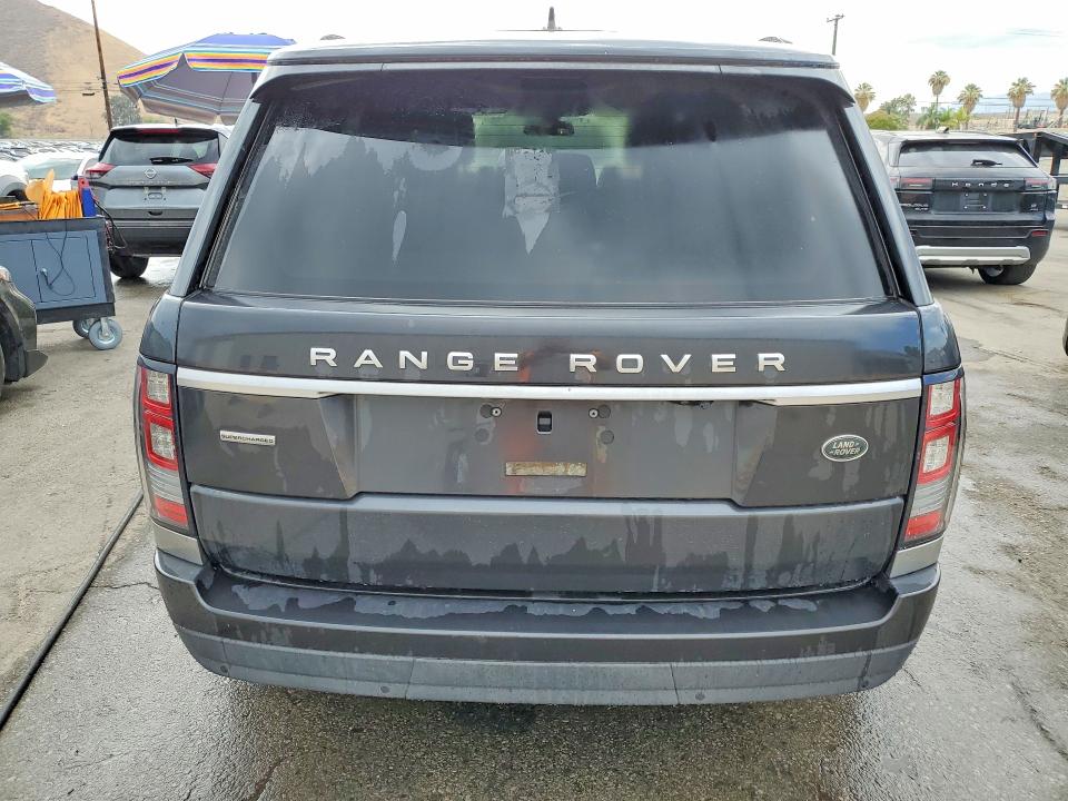 Photo 6 from auction – 2016 LAND ROVER RANGE ROVER with VIN SALGS2EF7GA309950