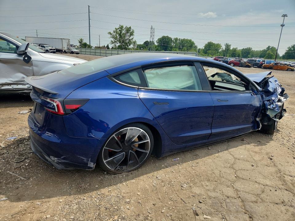 Photo 3 from auction – 2025 TESLA MODEL 3 with VIN 5YJ3E1ET5SF029988