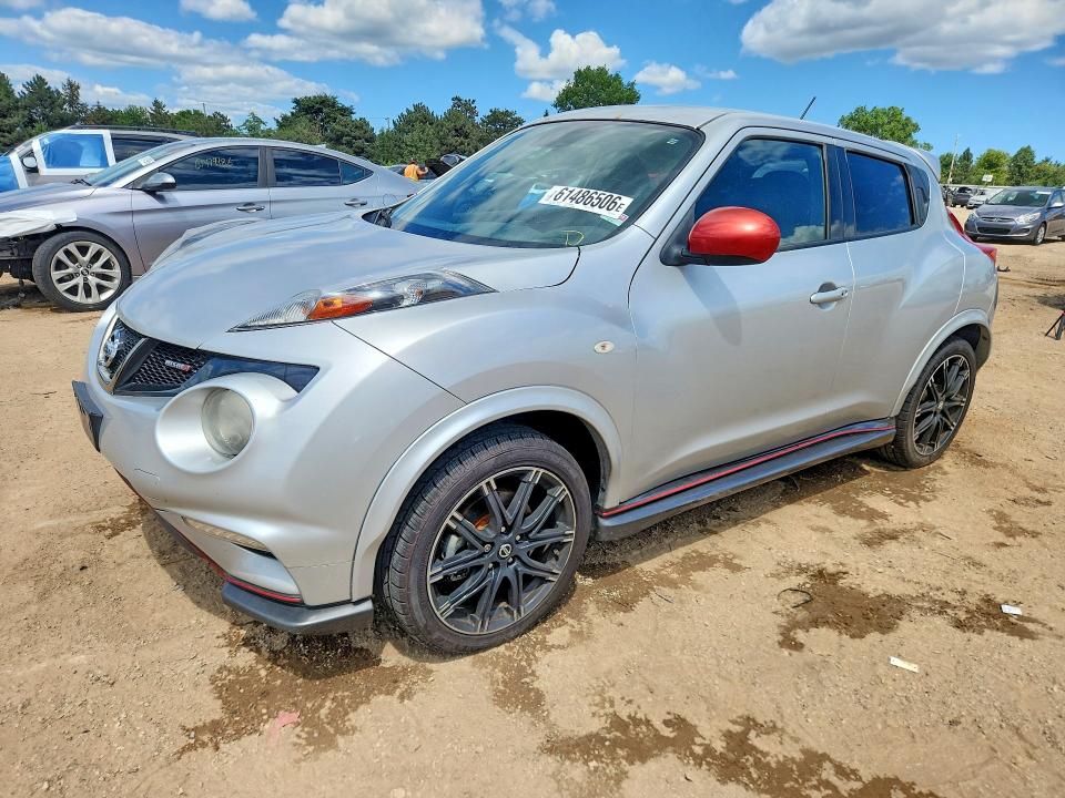 NISSAN JUKE 2013 with VIN JN8AF5MV2DT227625 - Photo from auction