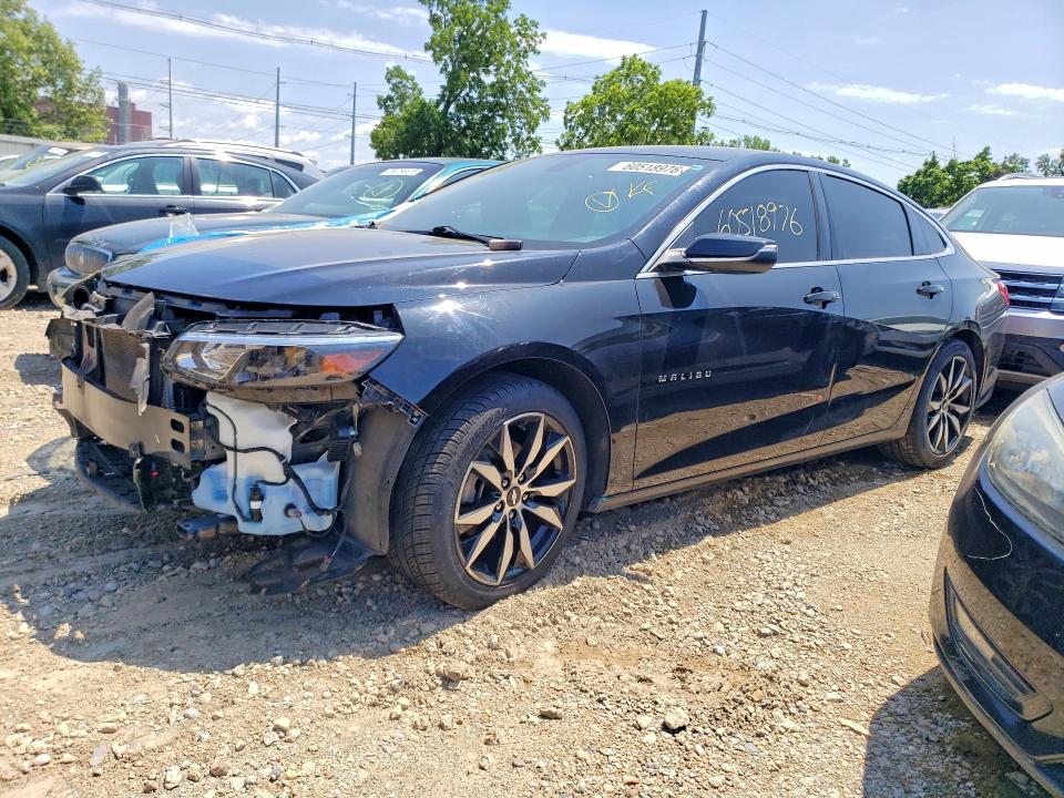 CHEVROLET MALIBU 2018 with VIN 1G1ZD5ST2JF286408 - Photo from auction