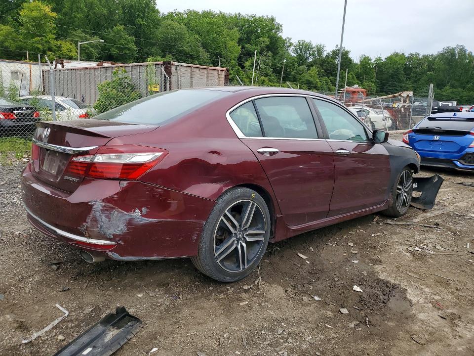 Photo 3 from auction – 2016 HONDA ACCORD with VIN 1HGCR2F57GA086513