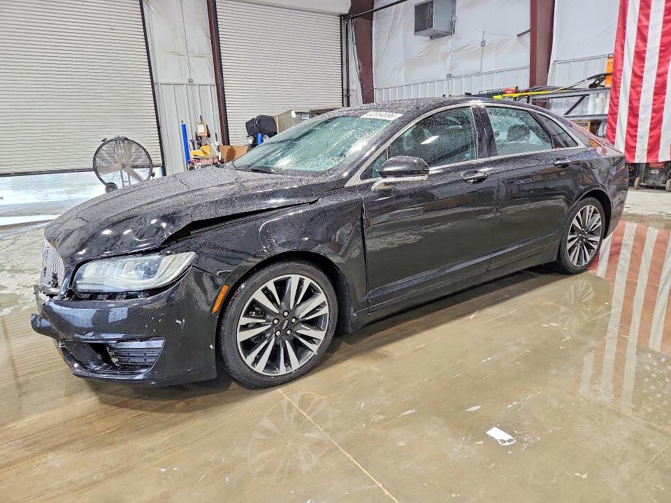 LINCOLN MKZ 2017 with VIN 3LN6L5C99HR625187 - Photo from auction