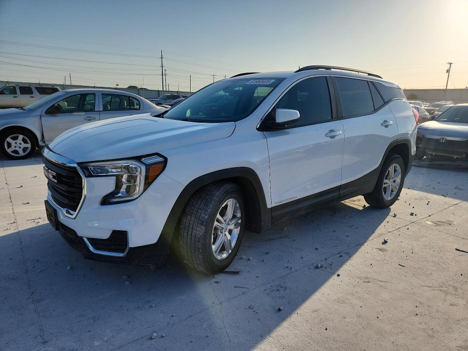 GMC TERRAIN 2022 with VIN 3GKALMEV0NL183695 - Photo from auction