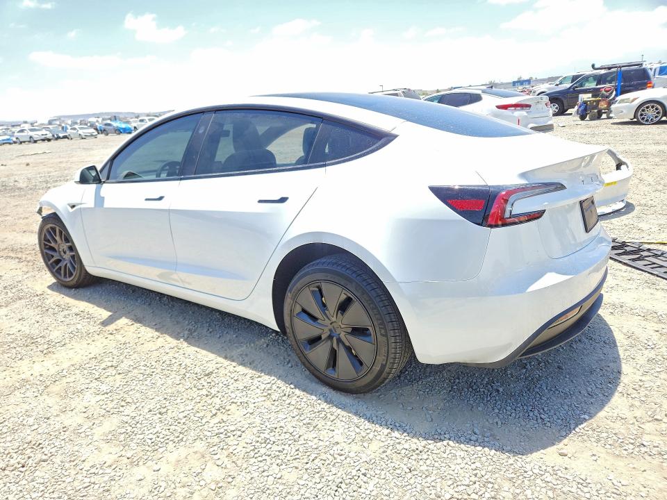 Photo 2 from auction – 2026 TESLA MODEL 3 with VIN 5YJ3E1EA1TF147973