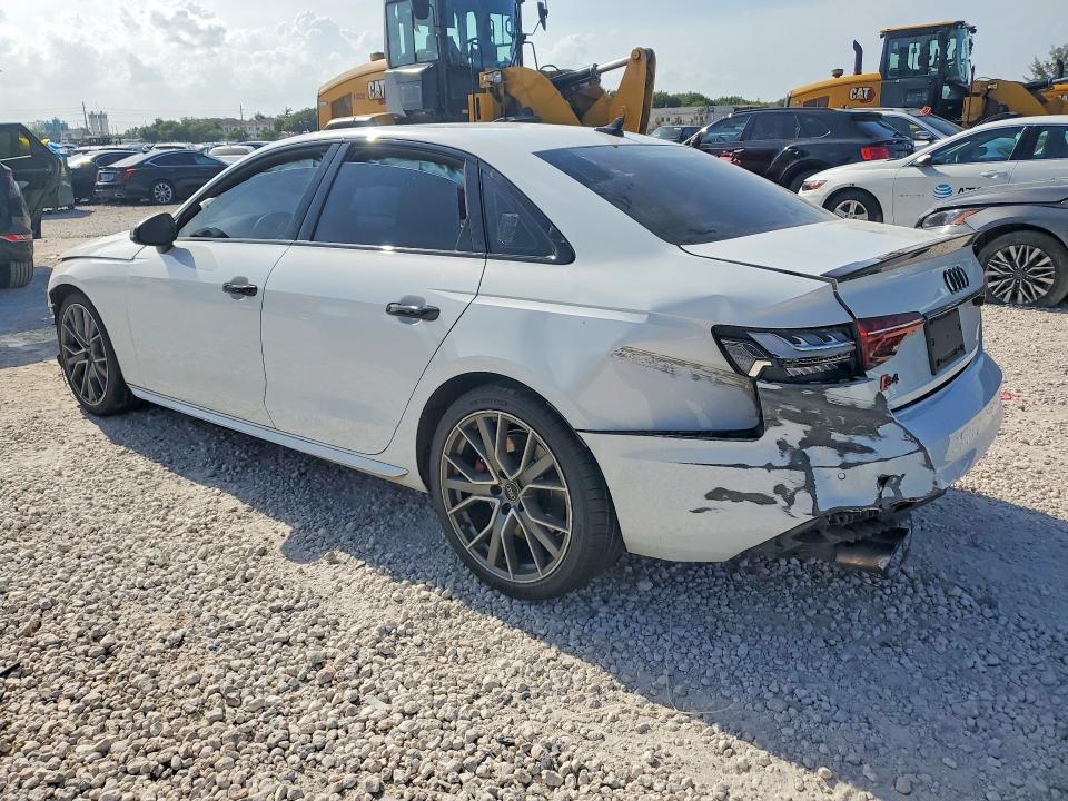 Photo 2 from auction – 2021 AUDI S4 with VIN WAUB4AF48MA087222
