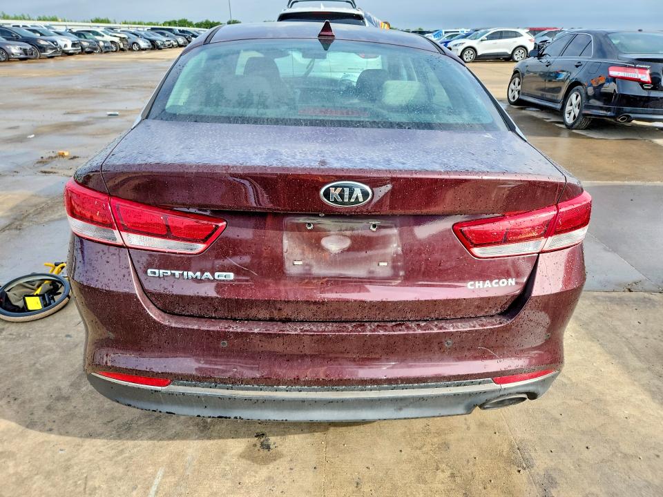 Photo 6 from auction – 2018 KIA OPTIMA with VIN 5XXGT4L39JG190657