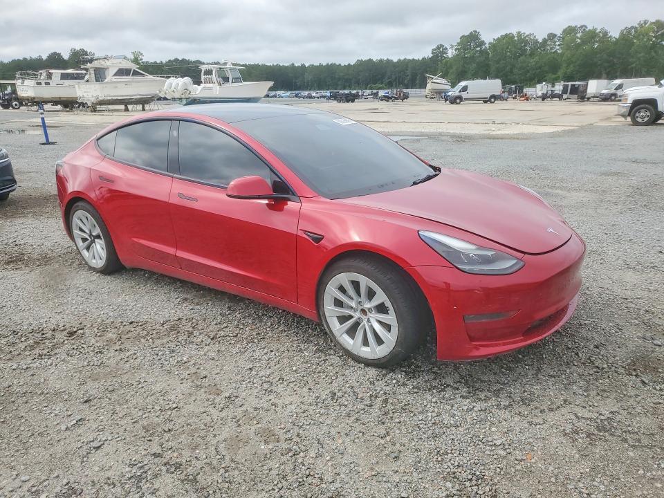 Photo 4 from auction – 2021 TESLA MODEL 3 with VIN 5YJ3E1EA5MF100964