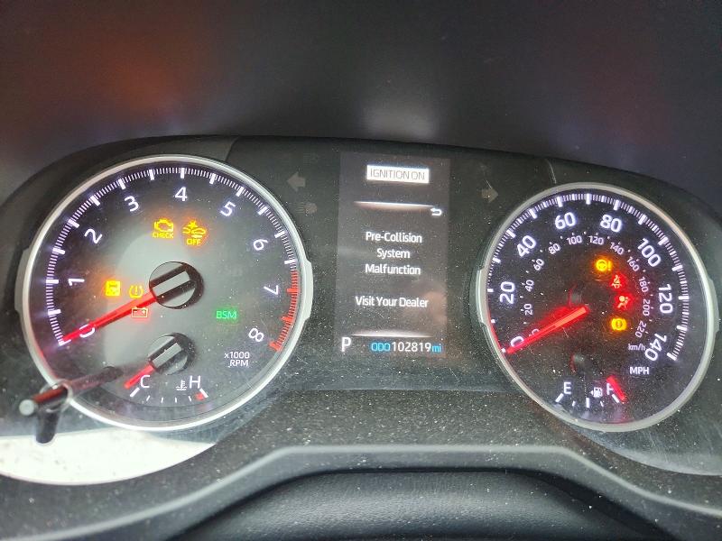 Photo 9 from auction – 2021 TOYOTA RAV4 with VIN 2T3W1RFV5MW119341
