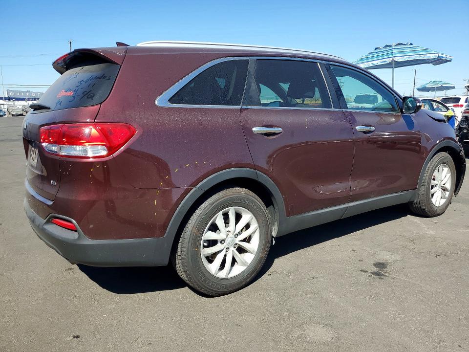 Photo 3 from auction – 2018 KIA SORENTO with VIN 5XYPG4A52JG341228
