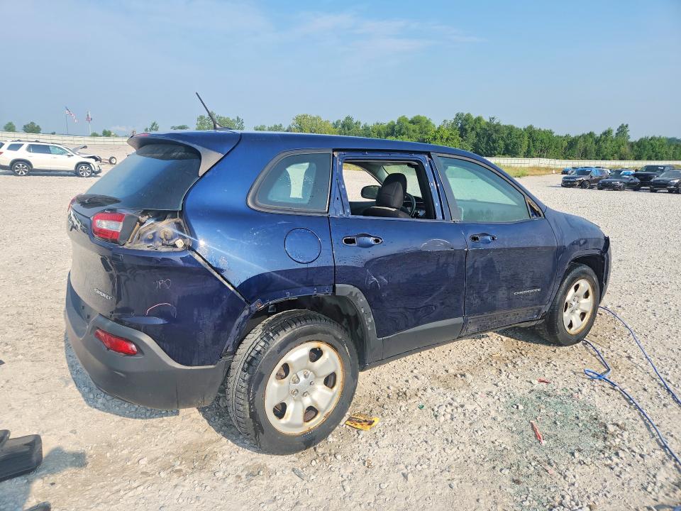 Photo 3 from auction – 2014 JEEP CHEROKEE with VIN 1C4PJMAB4EW121718
