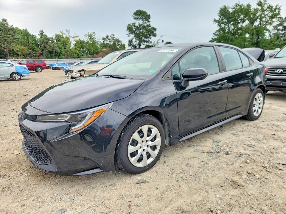 TOYOTA COROLLA 2022 with VIN 5YFEPMAE4NP381819 - Photo from auction